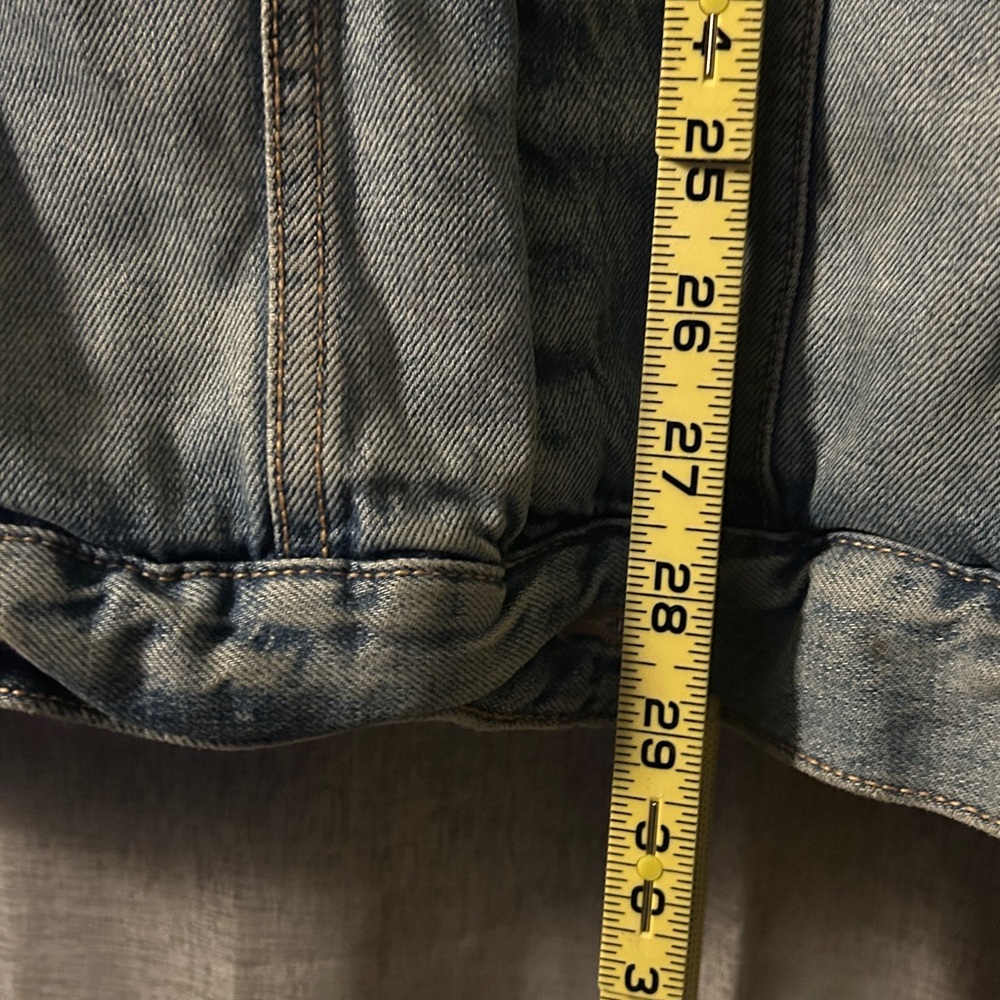 Old Navy Medium Wash Blue Denim Vest sz 4x - Picture 7 of 16